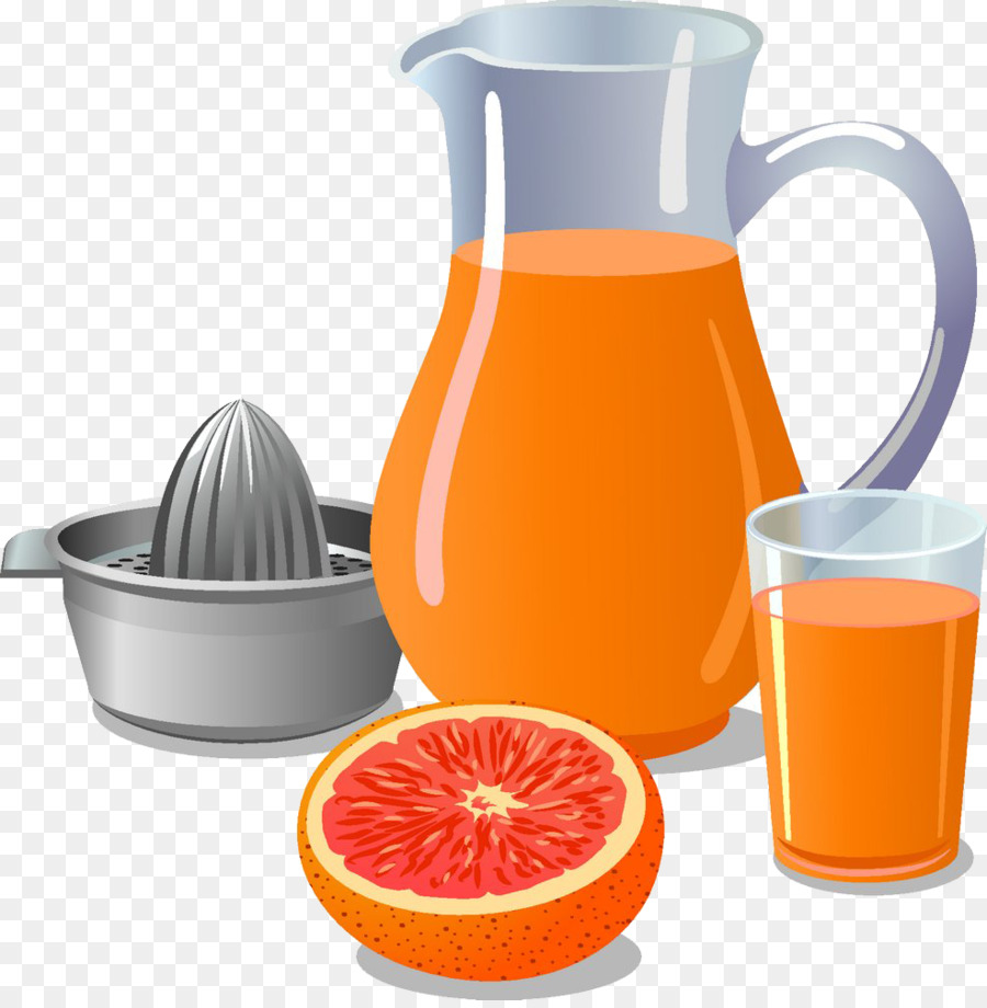 Orangensaft Tomatensaft Grapefruitsaft - Zitronensaft Bild