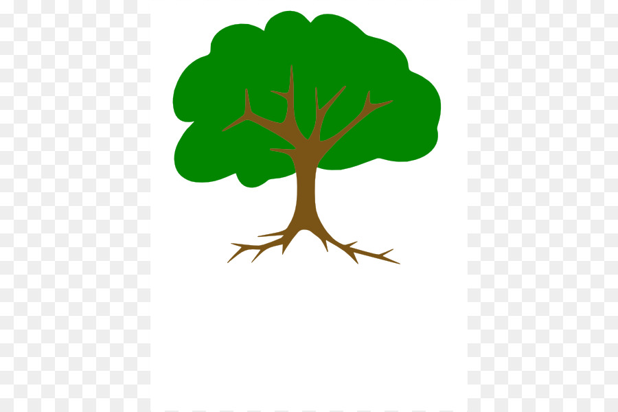 Gia đình cây Gốc chi Nhánh Clip nghệ thuật - cây với rễ chúa
