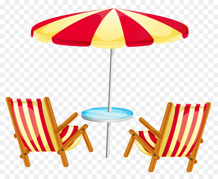 Sedia a sdraio in Spiaggia Clip art - ombrellone in piscina clipart