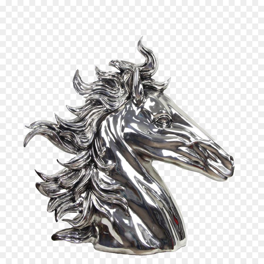 Skulptur Eisen - Iron horse Modellierung Dekoration