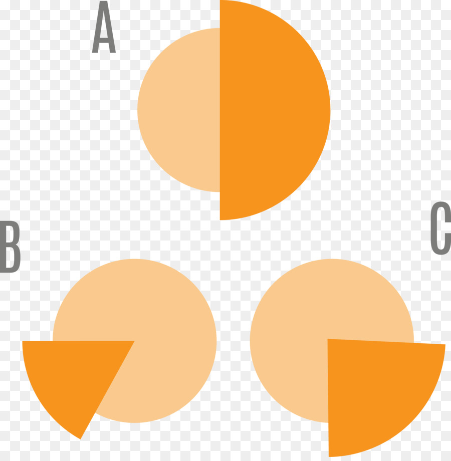 Cerchio Icone del Computer grafico a Torta - ppt profilo circolare