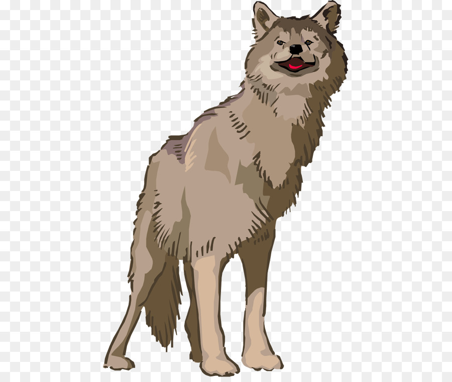 Wolf Cartoon png download - 490*750 - Free Transparent Gray Wolf png  Download. - CleanPNG / KissPNG