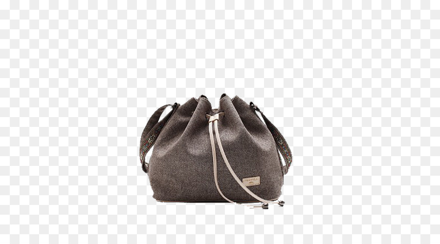 Handtasche Seil Wolle - Grau Seil-Tasche