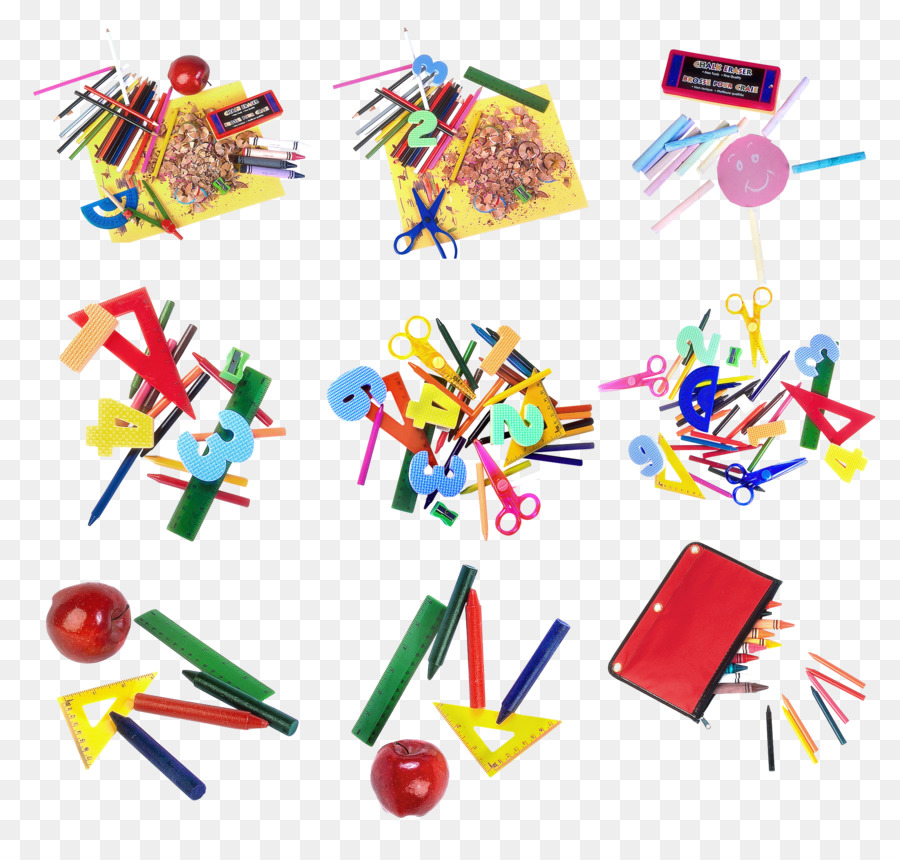 Matita Righello Cancelleria Clip art - Colore strumenti di disegno