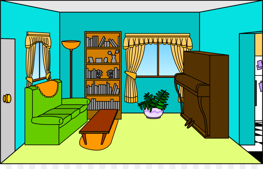 House Cartoon png download - 1685*1055 - Free Transparent Living Room png  Download. - CleanPNG / KissPNG