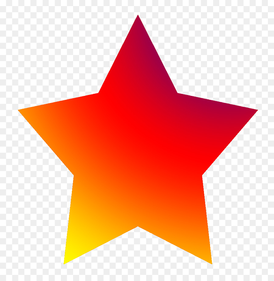 Star-Farbe Rot Clip-art - Einfache Sterne Cliparts