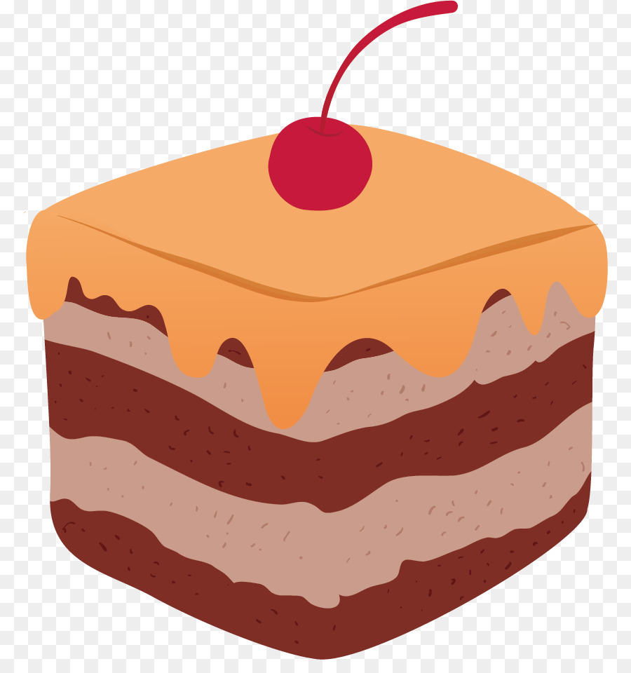 Gelato di torta di Compleanno Cupcake torta di ciliegie - torta