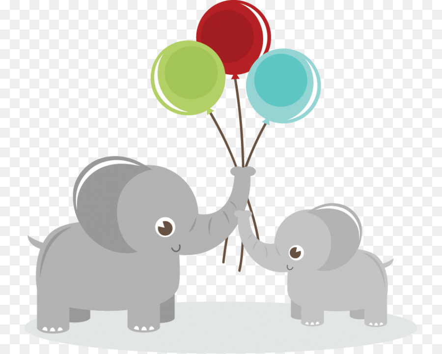 Elefanten Ballon Scalable Vector Graphics Clip art - süße Ballon cliparts