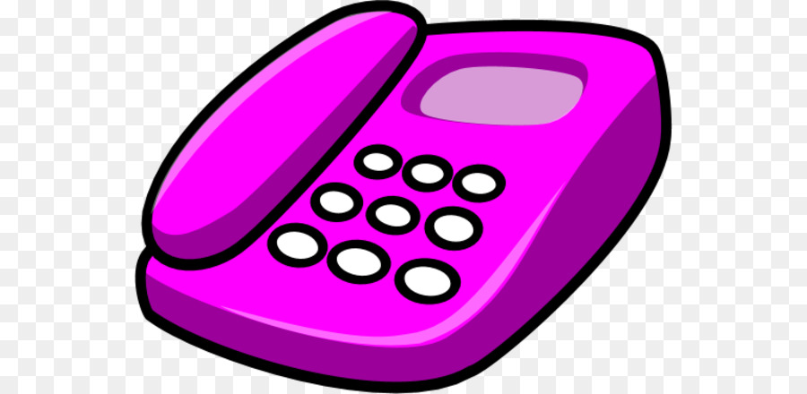 Telefon Kostenlose Inhalte Clip art - Rosa Telefon Cliparts