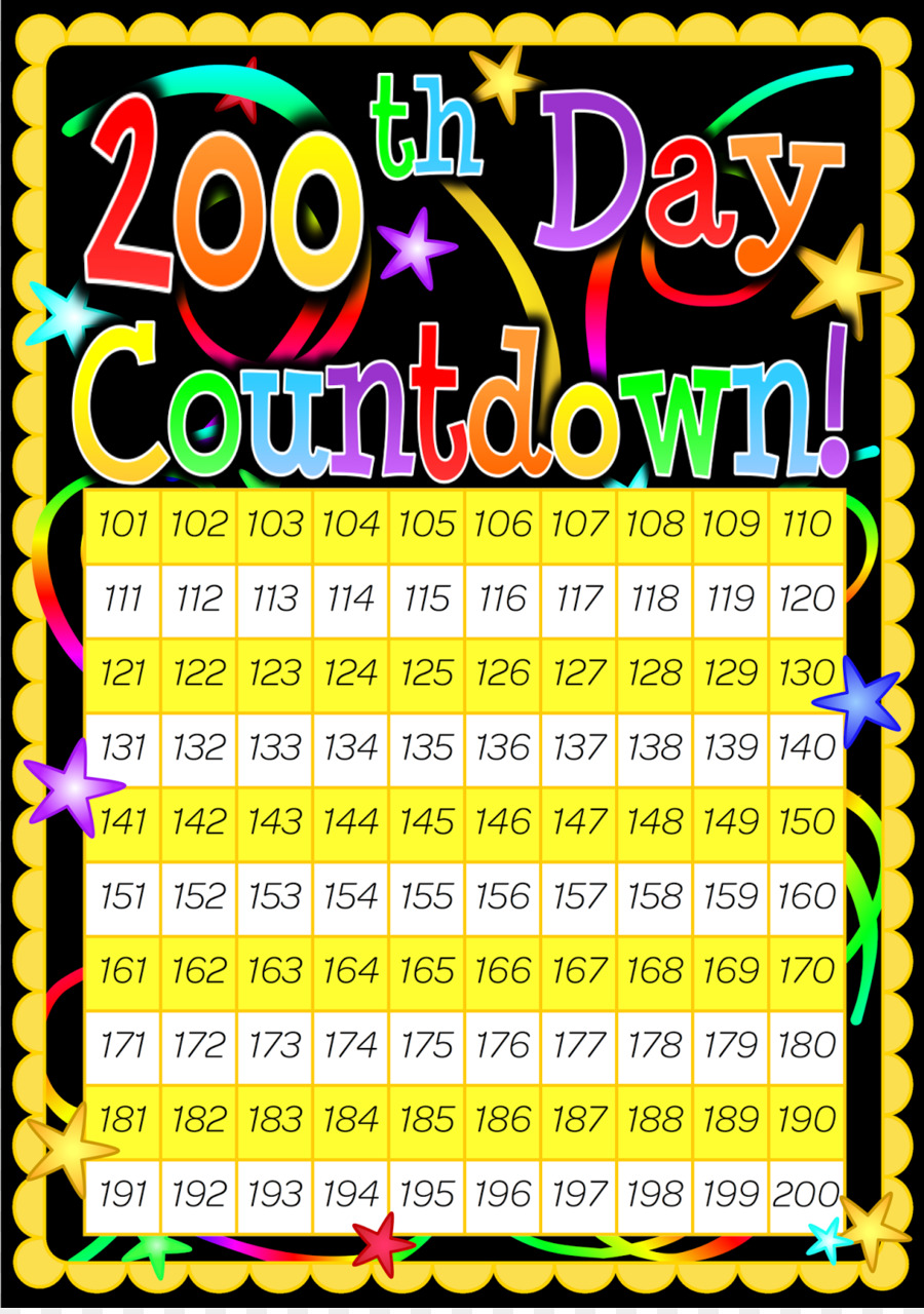 Countdown Online-Kalender Clip art - zählen Tag cliparts