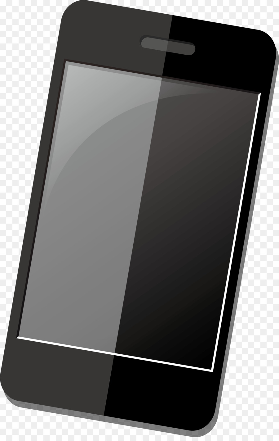 Điện thoại Tính, điện thoại, điện Thoại - Đơn giản đen điện thoại