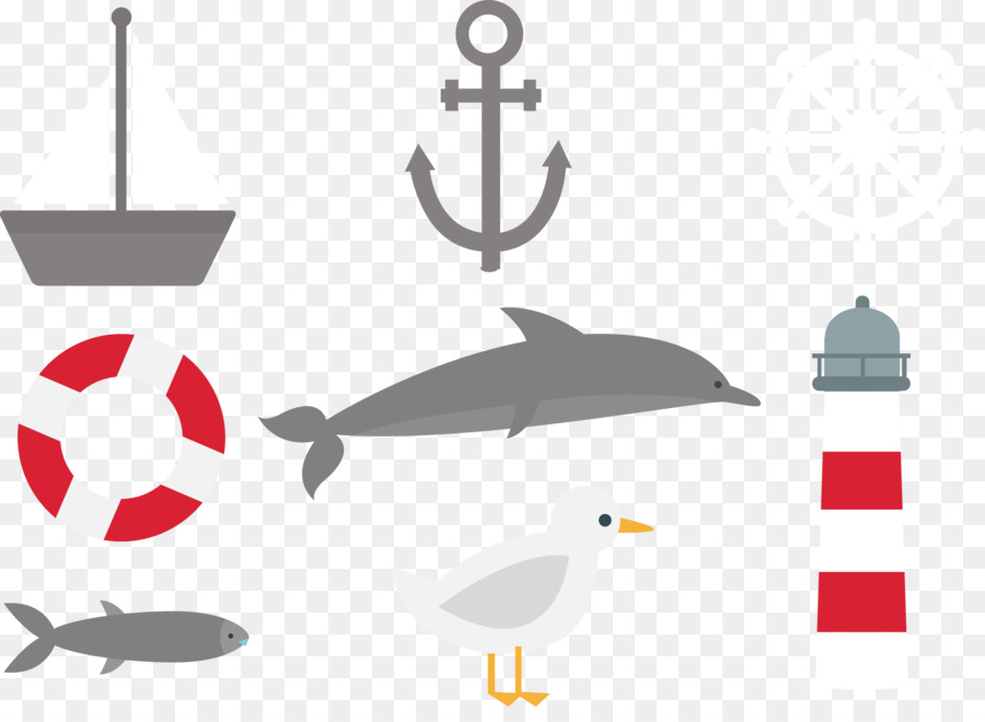 Elementi, Hong Kong trasporto Marittimo Illustrazione - Vettore di strumenti di navigazione