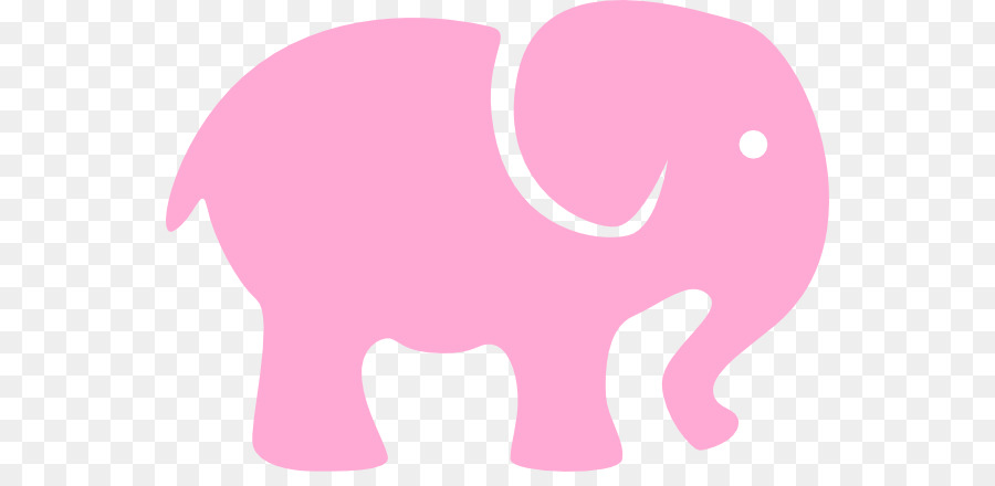 Vedere elefanti rosa Clip art - immagini di elefanti rosa