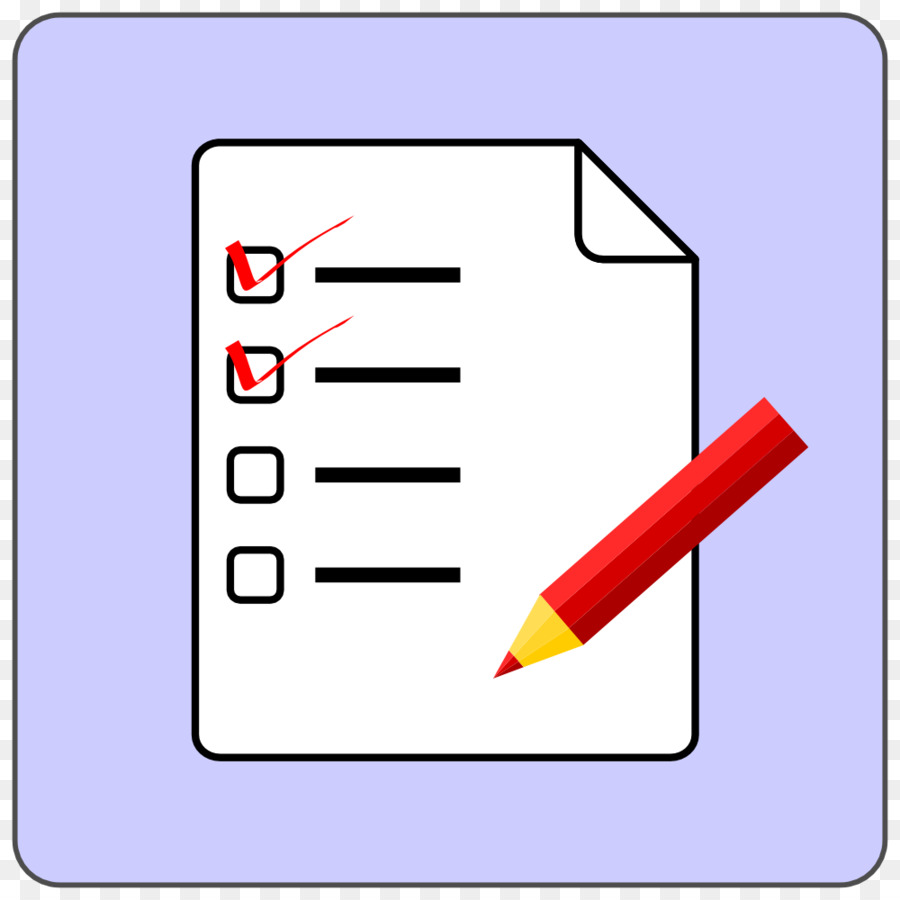 Icone del Computer Checklist Clip art - lista di controllo clipart