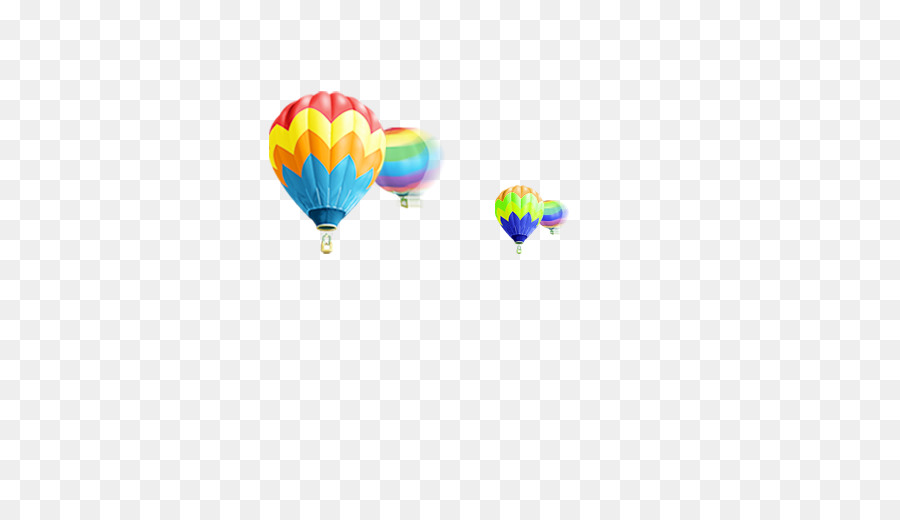 Hot air ballooning Licht - schwebenden Heißluftballon