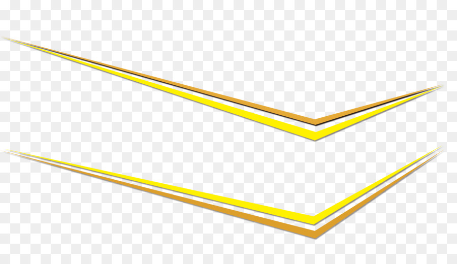 Papier Winkel Gelb - Gelber Pfeil-Licht-Effekt