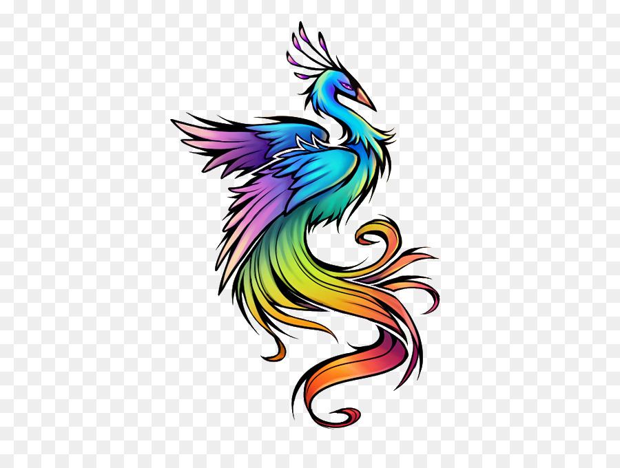 Phoenix ist ein Vogel der Mythologie Tattoo Clip art - Designs