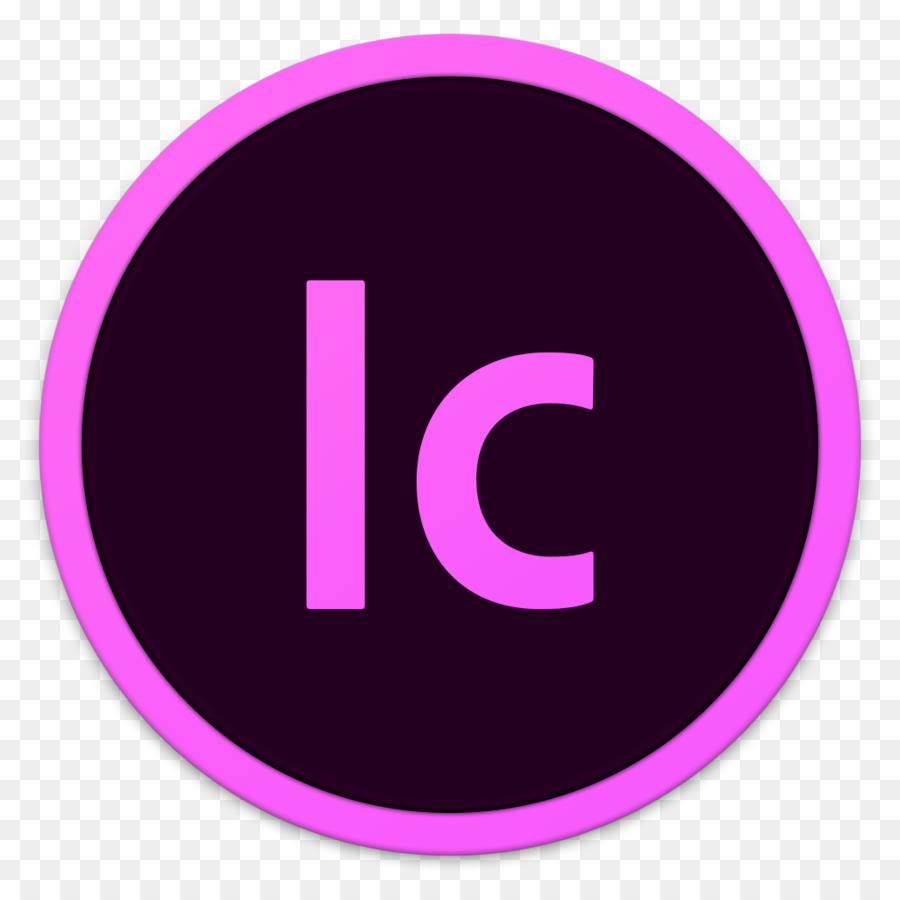 hồng tím văn bản biểu tượng - Adobe Ic