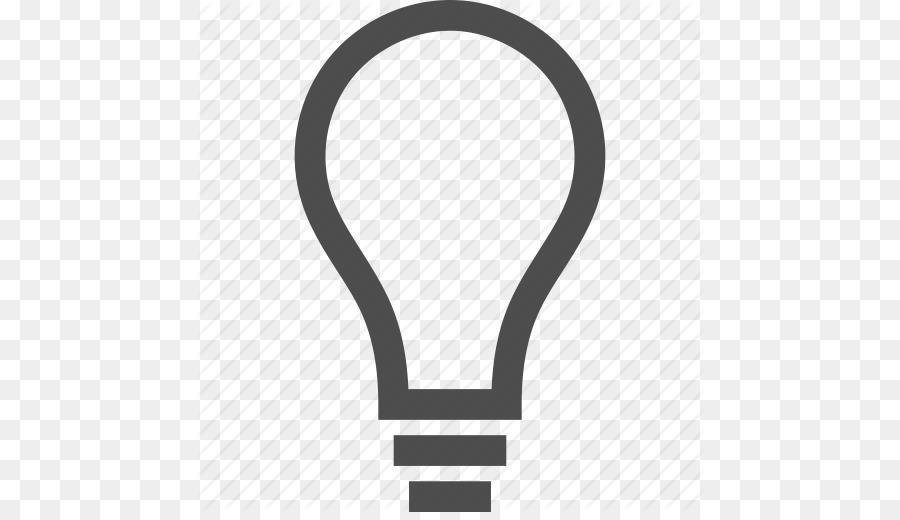 Illuminazione Icone del Computer lampadina a Incandescenza - Illuminazione Pensiero Icona