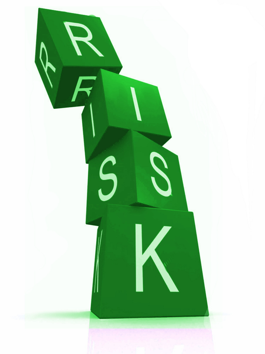 La gestione del rischio la valutazione del Rischio di gestione per la Qualità - l'assunzione di rischi clipart