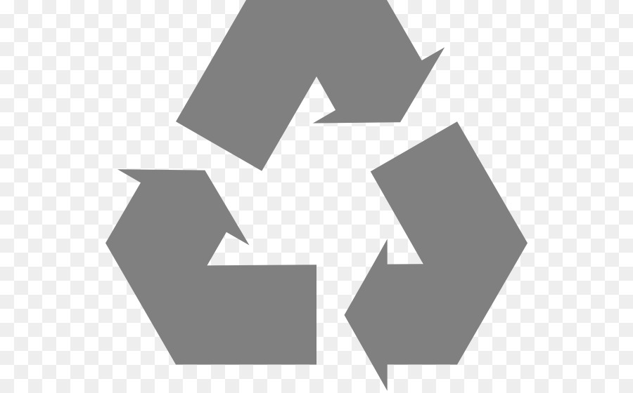 Recycling Papier Recycling symbol clipart - Einfach Recyceln Sie Symbol Pfeile
