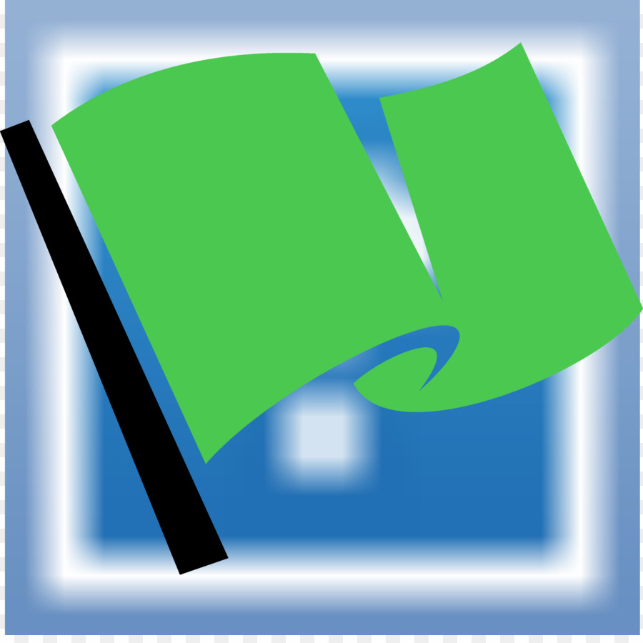 Racing flag Clip art - green racing clipart