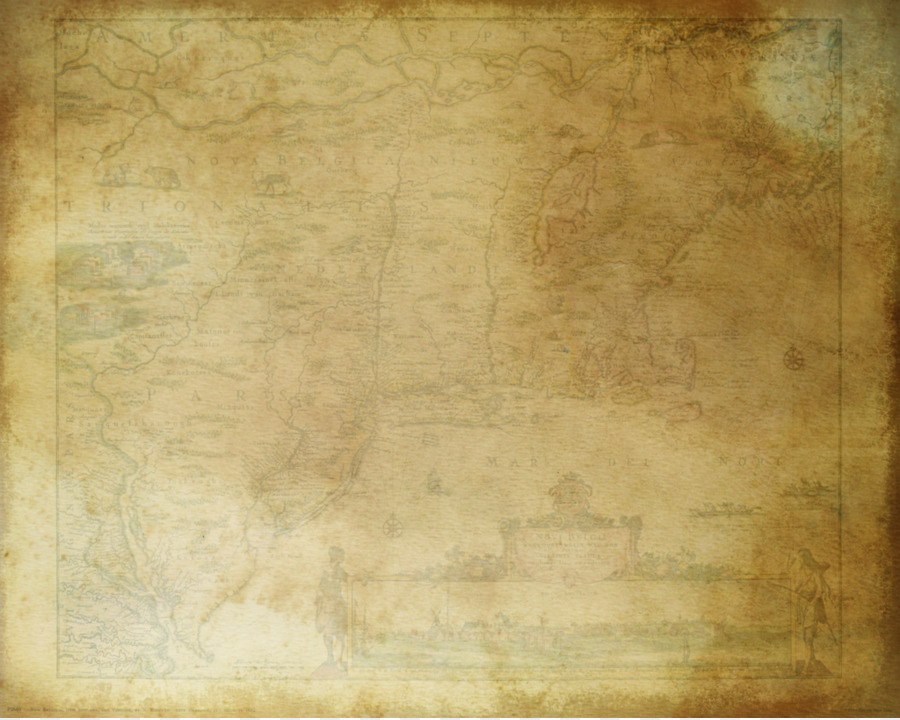Legno macchia di Vernice Parete Cornici - Pirata Mappa