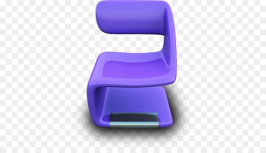 Winkel-purple-Kunststoff-Kobalt blau - lila Sitz