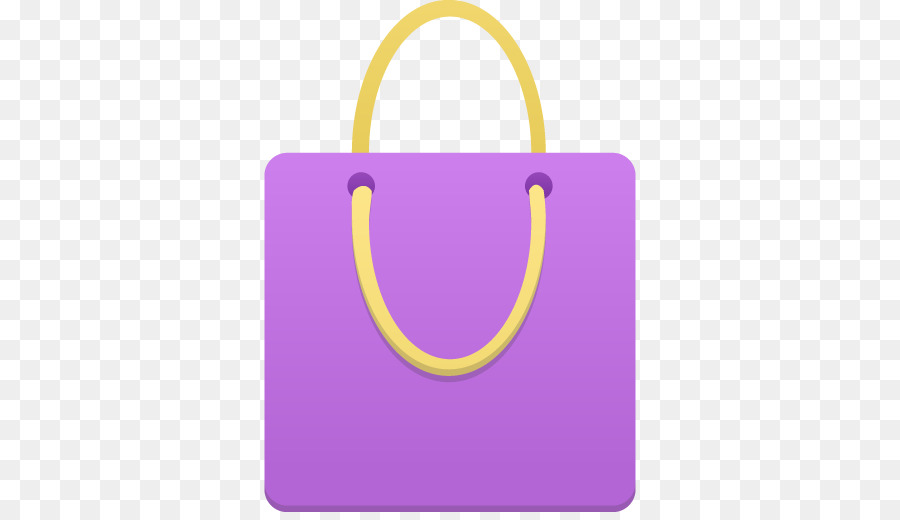 viola simbolo giallo viola - Shopping bag viola