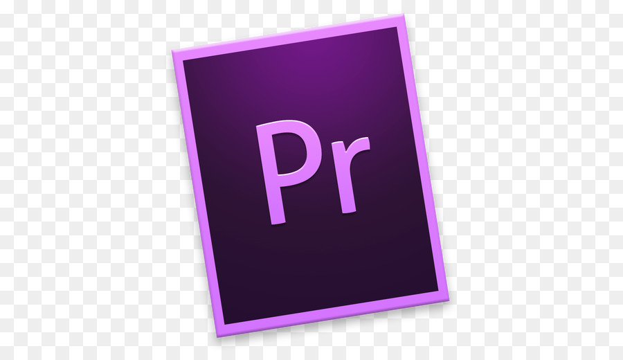 square lila text, der Marke - Adobe PR