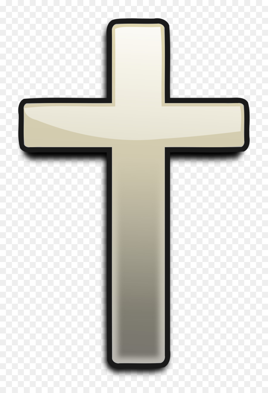 Croce cristiana Chiesa Clip art - croce in argento clipart