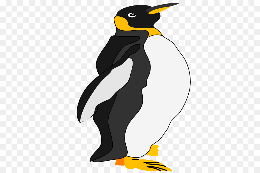 Chim cánh Cụt hoàng Đế Chim Vua chim cánh cụt Clip nghệ thuật - Nhân Chim Cánh Cụt.