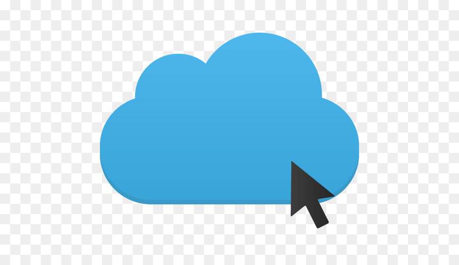 cuore blu cielo aqua sfondo del computer - Fare clic su cloud