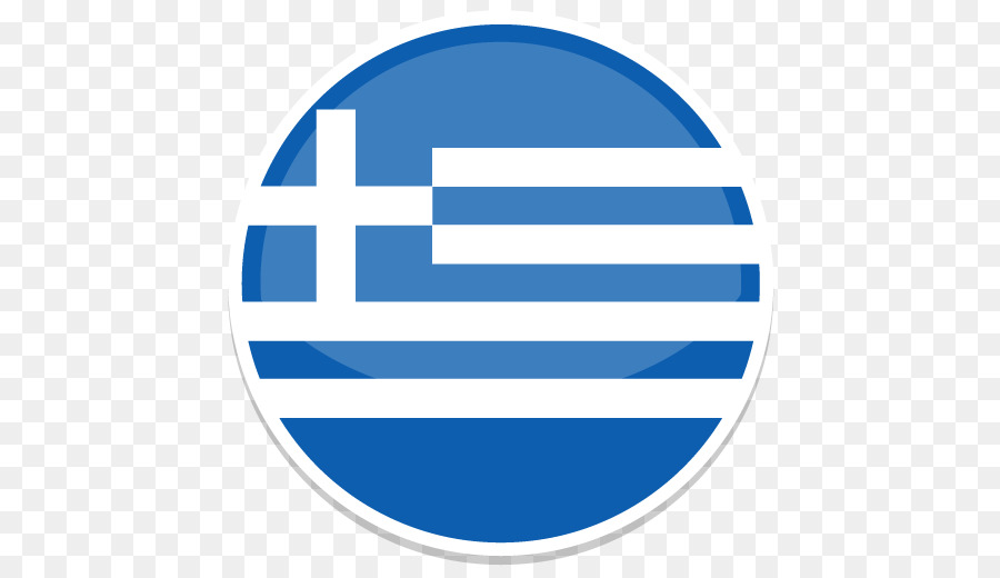 blauen Bereich text-symbol-Marke - Griechenland