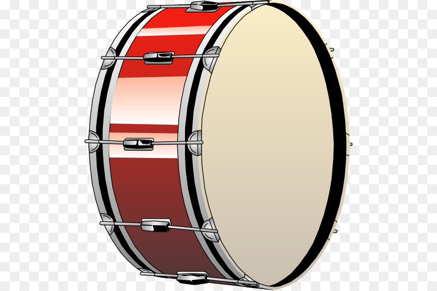 Bass Drums Snare Drums Clip-art - Drumline ClipArts
