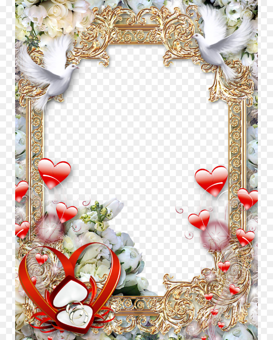 Wedding Floral Frame