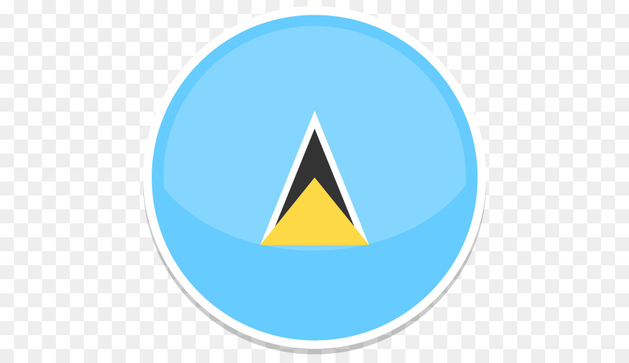 Dreieck symbol der Marke - Saint Lucia