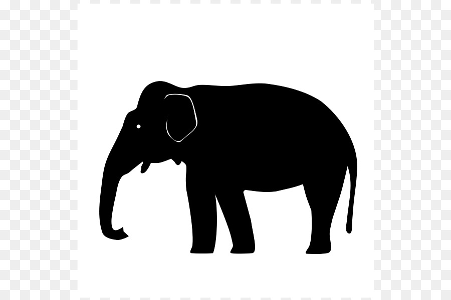 Asiatischer Elefant afrikanischer Elefant clipart - Symbol Elefant Svg