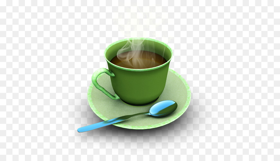 Tasse grüner Tee Kaffee - Kaffee