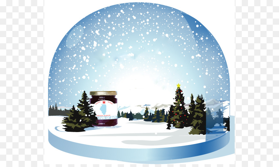 Decorazione di natale, palle di Neve Clip art - Natale Globo Di Neve Png