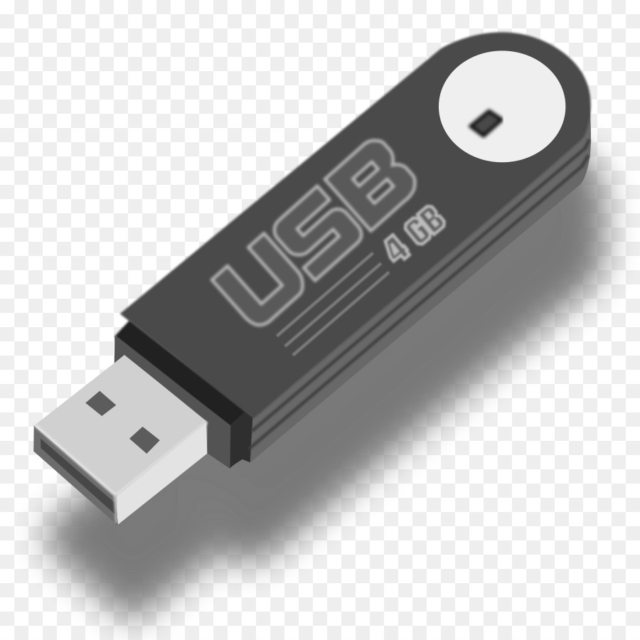 Laptop-USB-Flash-Laufwerke-Computer-Daten-Speicher-Flash-Speicher - Festplatte Cliparts