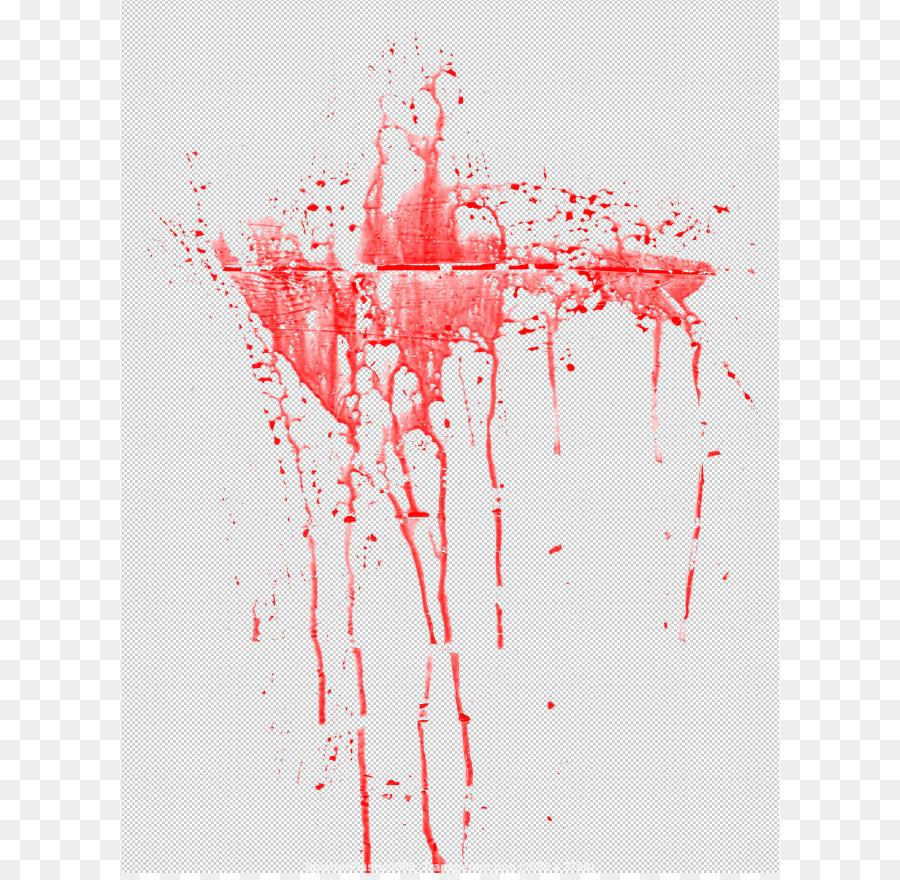 blutrot - Blut-Transparent
