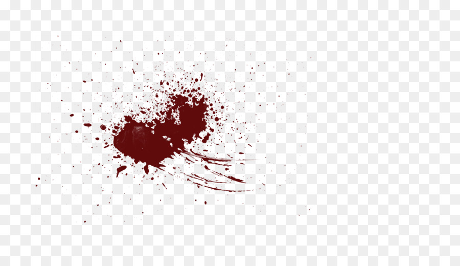 Daryl Dixon Rosso Sangue The Walking Dead Font - Schizzi Di Sangue Trasparente Cornice Foto