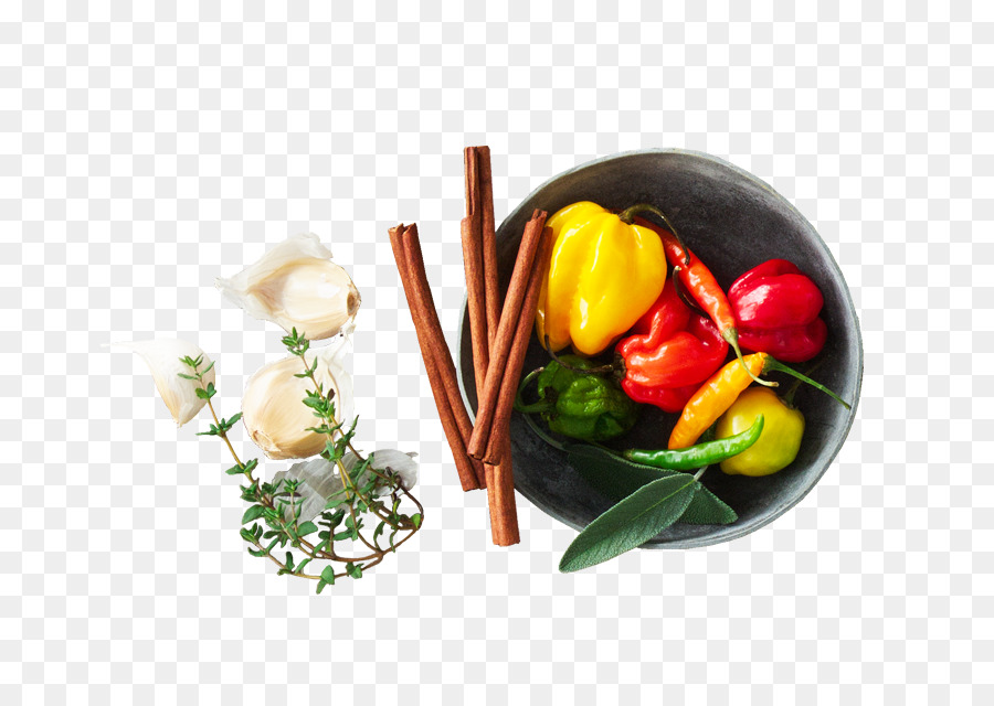 Chili-Pfeffer Gemüse-Lebensmittel-Gewürz-Kraut - Aromen Von Kräutern Und Gewürzen Png