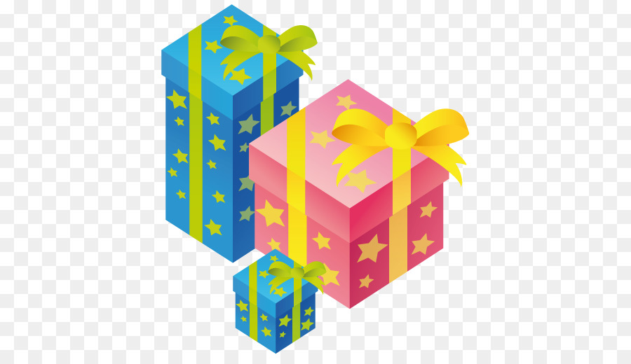 scatola regalo di colore giallo - doni