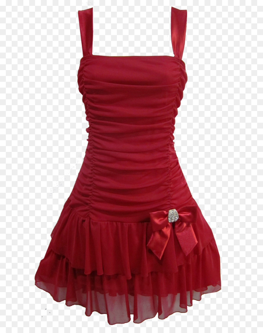 Brautkleid Clip art - Kurzen Roten Kleid Png