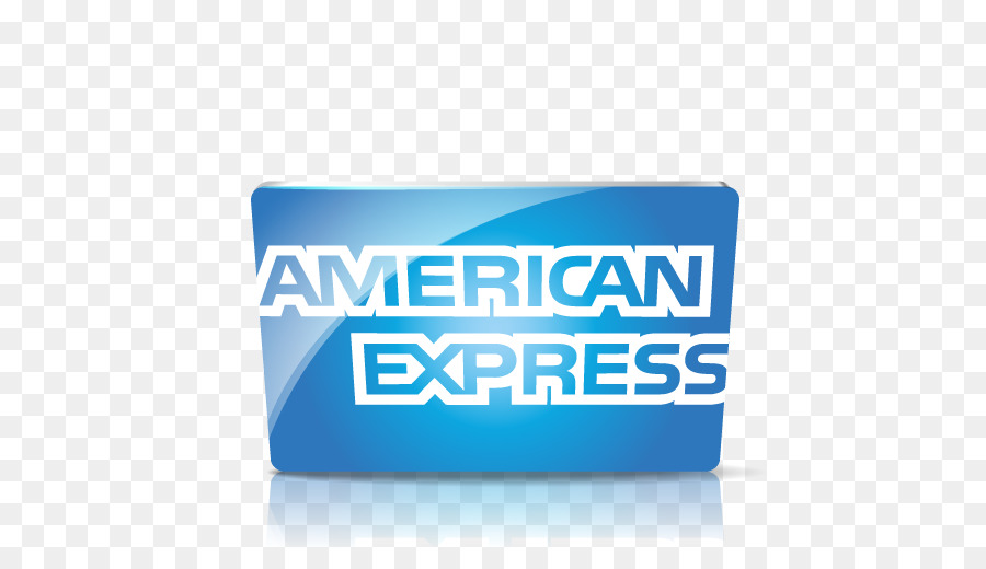 blu elettrico di testo brand - American Express