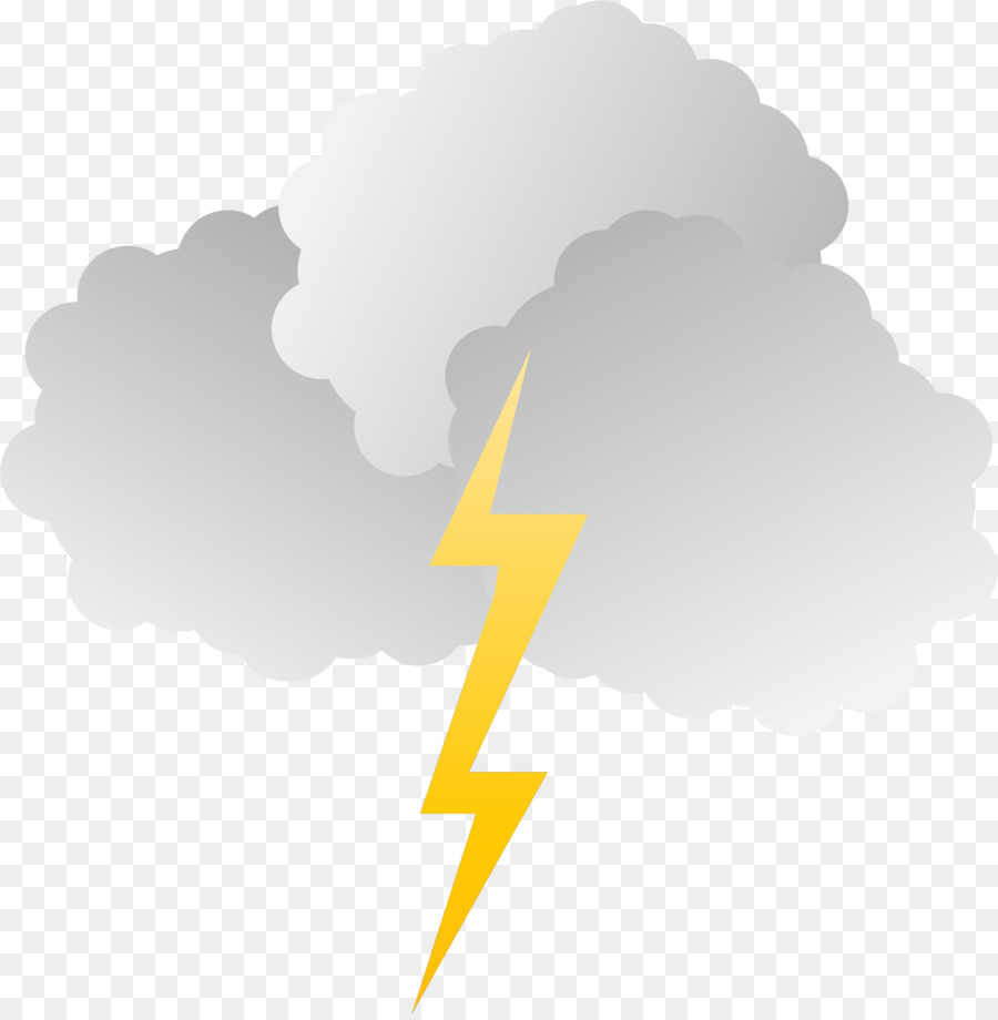Lightning Cloud Gewitter clipart - blitzmann cliparts