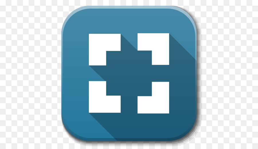 blaues symbol schriftart - Apps Zoomen fit