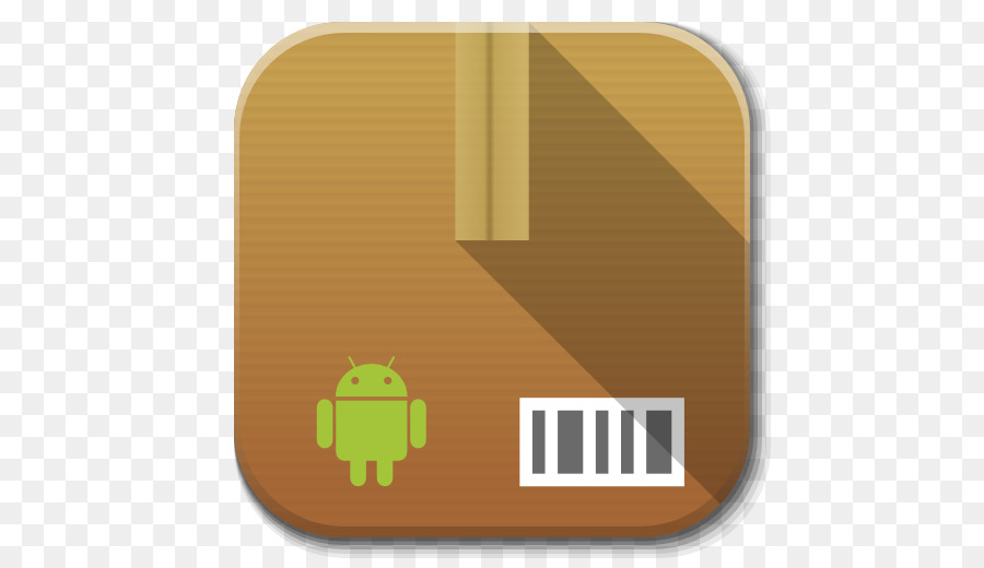 quadratische gelbe Schrift - Android-Apps-Paket
